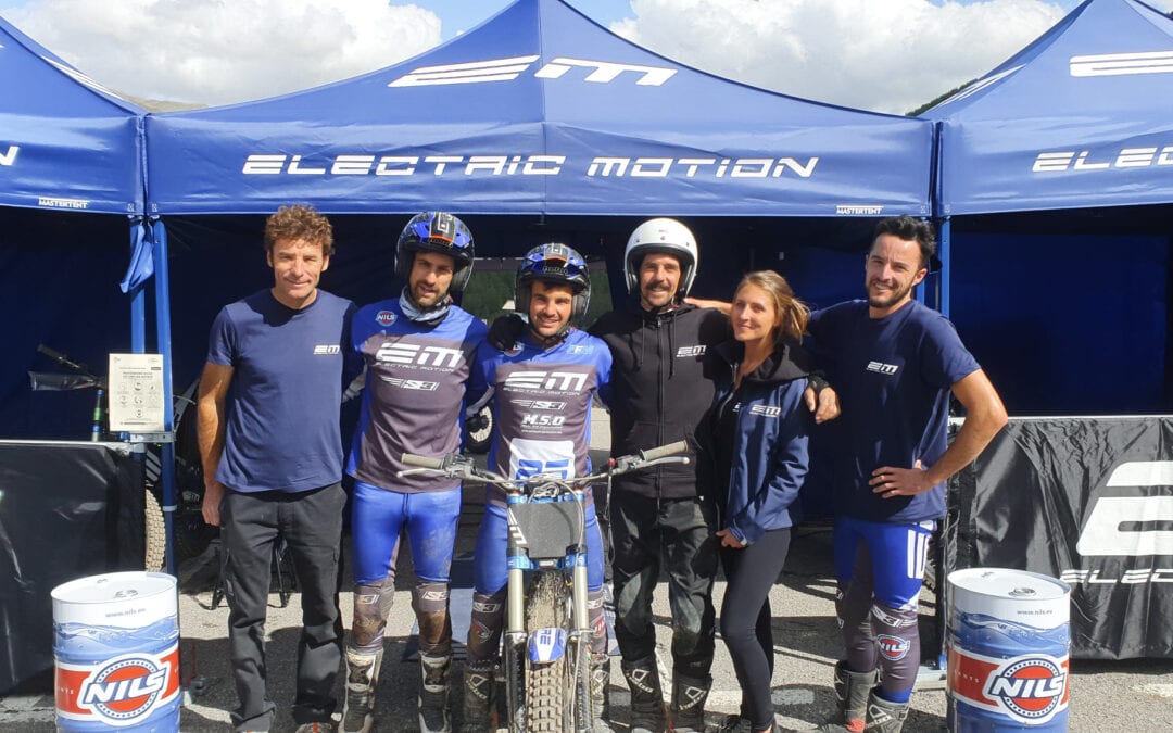 Electric Motion wint eerste ronde van Frans trial kampioenschap